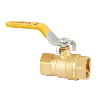 Cina 1/2 3/4 DN20 DN25 Valvola a sfera di ottone ad alta pressione NPT a filo femminile