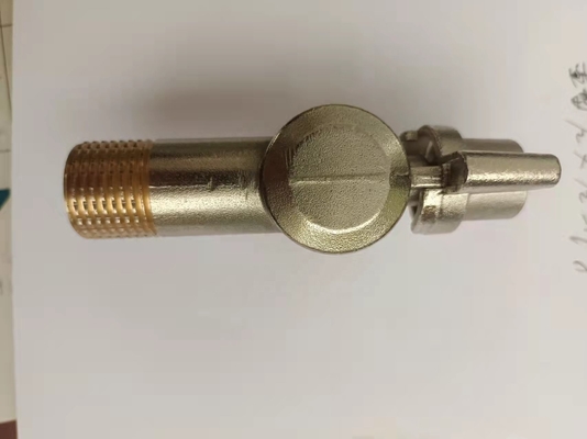 Doppia presa triangolare di rame confortevole ruota manuale spessimento anti-fuga valvola angolare