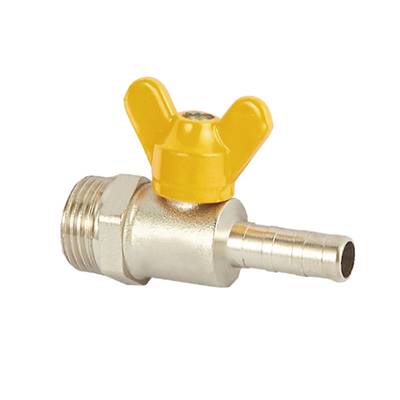 1/2&quot;3/4&quot;1&quot;di buona qualità Brass Butterfly Handle valvole di gas industriali