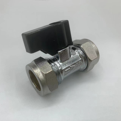Valvola ad alta pressione NPT di ottone olio gas 1/2 pollice femminile a filo valvola a sfera di ottone di gas