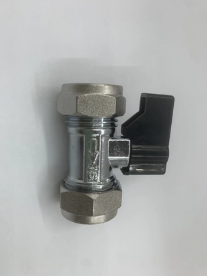 Valvola ad alta pressione NPT di ottone olio gas 1/2 pollice femminile a filo valvola a sfera di ottone di gas