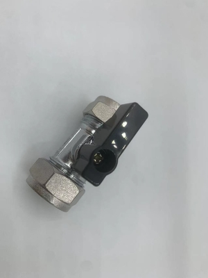 Valvola ad alta pressione NPT di ottone olio gas 1/2 pollice femminile a filo valvola a sfera di ottone di gas