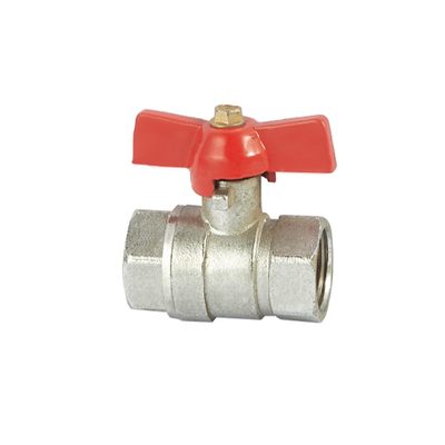 Fabbrica Yuhuan di alta qualità zinc valvola a sfera ottone