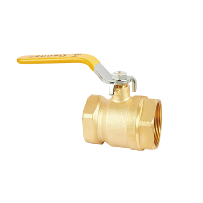 Valvola d'acqua a sfera di ottone femminile con nickel