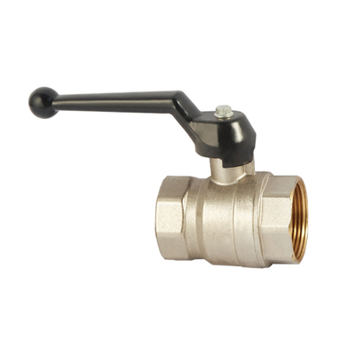OEM 1/2 valvola a sfera in ottone di zinco con maniglia in acciaio