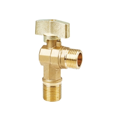 OEM triangolo acqua ottone valvola angolare con il miglior prezzo fabbricazione rubinetti bagno e doccia