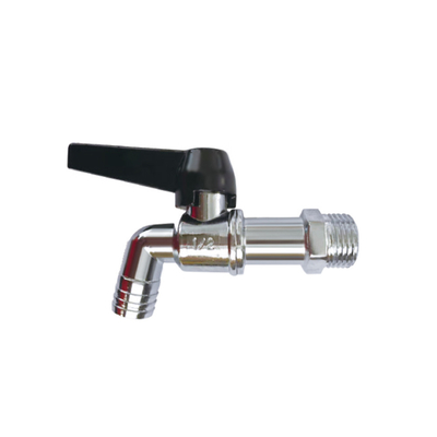 HTL OEM BRASS BALL BIBCOCK TAP con rubinetto di nichel rivestito