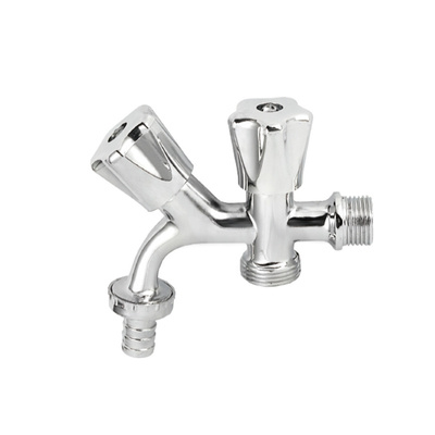 Nuovo design Rubinetti d'acqua in ottone con 2 sbocchi