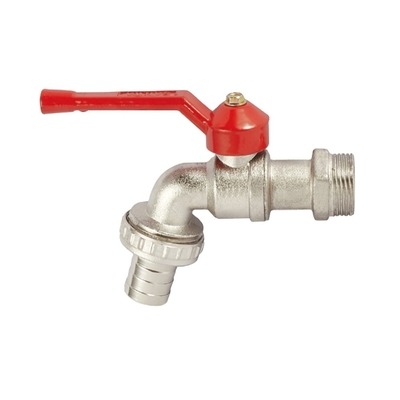 OEM 1/2 3/4 pollici rubinetti mixer da giardino con maniglia di plastica sanwa bibcock