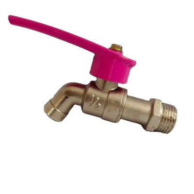 Cina fornitore di benvenuto Brass Bibcock rubinetto con manico piccolo rubinetto