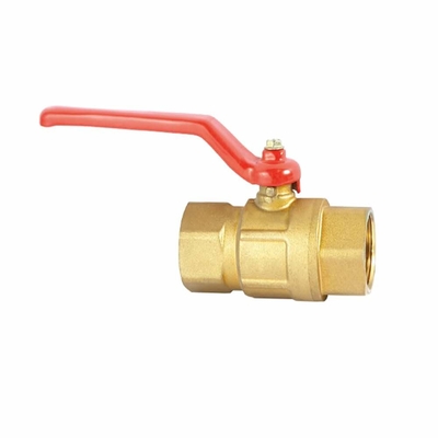 Pollice del ODM OBM 1/2 dell'OEM - temperatura normale infilata d'ottone a 4 pollici della valvola a sfera