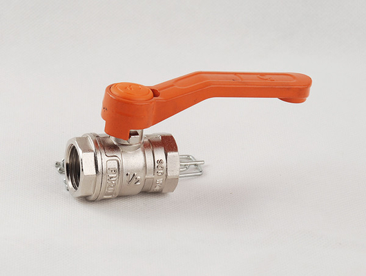 Pollice del ODM OBM 1/2 dell'OEM - temperatura normale infilata d'ottone a 4 pollici della valvola a sfera