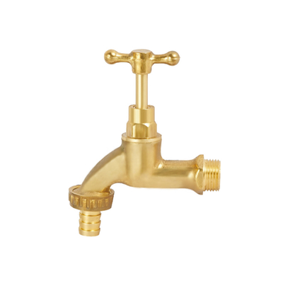 Rubinetti d'ottone del tubo flessibile di brillamento di sabbia d'ottone fuori del rubinetto per il sistema a acqua stridente
