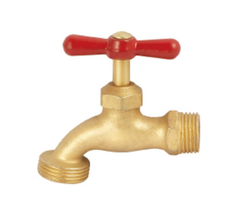 Rubinetti d'ottone del tubo flessibile di brillamento di sabbia d'ottone fuori del rubinetto per il sistema a acqua stridente