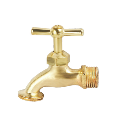 Rubinetti d'ottone del tubo flessibile di brillamento di sabbia d'ottone fuori del rubinetto per il sistema a acqua stridente
