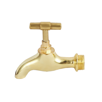 Rubinetti d'ottone del tubo flessibile di brillamento di sabbia d'ottone fuori del rubinetto per il sistema a acqua stridente