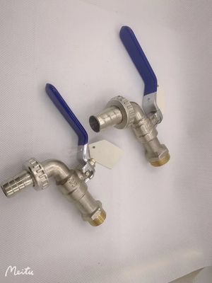 Rubinetto chiudibile a chiave cromato della busbana francese della valvola d'ottone della valvola con la maniglia dell'ABS