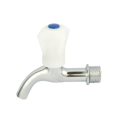 Maniglia dello zinco montata piattaforma d'ottone del rubinetto di acqua della valvola della valvola di 2 sbocchi