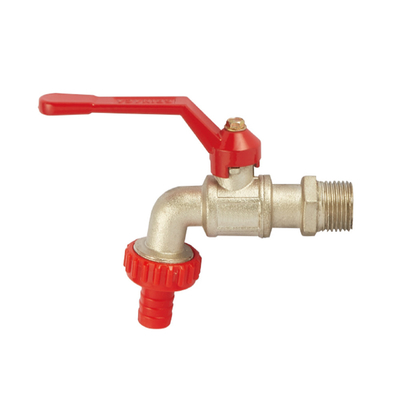 Valvola d'ottone a 3/4 pollici della valvola dell'OEM 1/2 con la maniglia di plastica 2 anni di garanzia