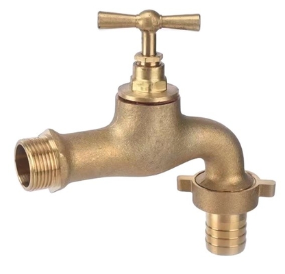 Valvola d'ottone a 3/4 pollici della valvola dell'OEM 1/2 con la maniglia di plastica 2 anni di garanzia