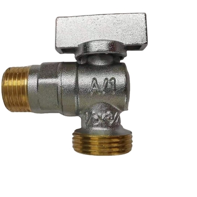 Idraulico d'ottone della valvola a sfera di angolo dell'impianto idraulico del porto di 20MM~63MM alimentato