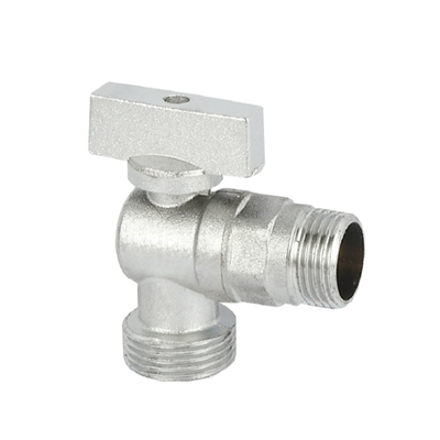 Valvole d'arresto di angolo di Chrome della valvola di angolo del rubinetto del filo del NPT 3/8inch