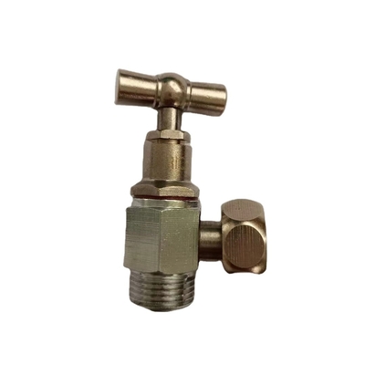 Valvola di angolo d'ottone dell'acqua fredda 1/2inch dei montaggi del bagno cromata