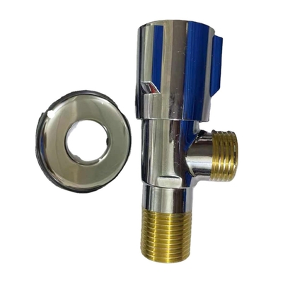 1/2Inch ha cromato la valvola di angolo del lavabo della valvola d'arresto di angolo del lavandino