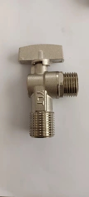 1/2Inch ha cromato la valvola di angolo del lavabo della valvola d'arresto di angolo del lavandino