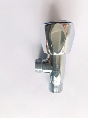 Valvola di angolo d'ottone manuale dell'OEM 1/2inch con la maniglia in lega di zinco