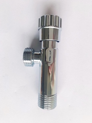 Valvola di angolo d'ottone manuale dell'OEM 1/2inch con la maniglia in lega di zinco