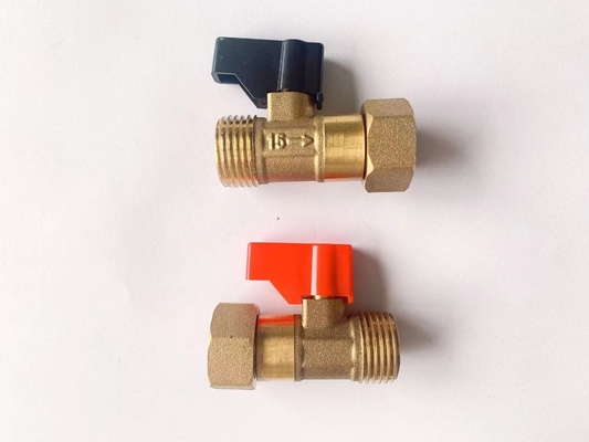 Valvola di angolo d'ottone manuale dell'OEM 1/2inch con la maniglia in lega di zinco