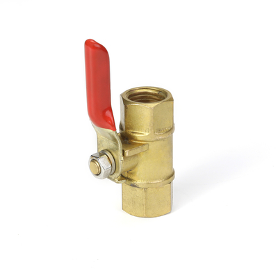 Valvola calda della leva del gas del manuale 28mm della valvola di derivazione del gas di resistenza all'usura