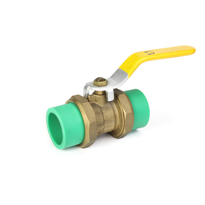 Valvola a gas d'ottone 42mm del manuale personalizzabile di dimensione con la maniglia di alluminio