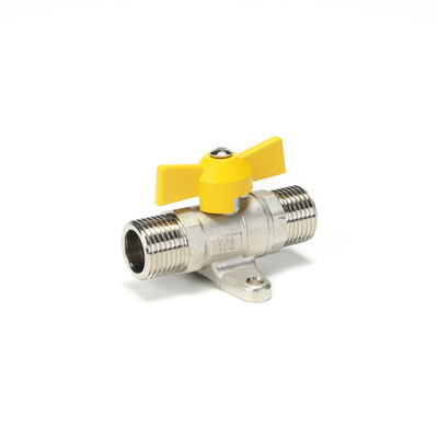 Montaggi d'ottone manuali della valvola a gas 1/2inch per la temperatura normale