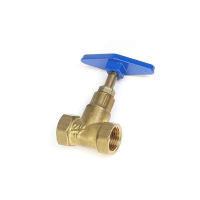 valvola d'arresto d'ottone diritta calda della palla dell'OEM di placcatura di cromo 1/2inch