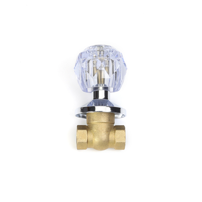 Prova di corrosione di nichelatura della valvola di Heater Service Oem Brass Stop dell'acqua