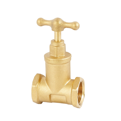 1/2» valvola d'arresto d'ottone di angolo di giro di X 3/8&quot; 1/4 DN20-NPT ha infilato