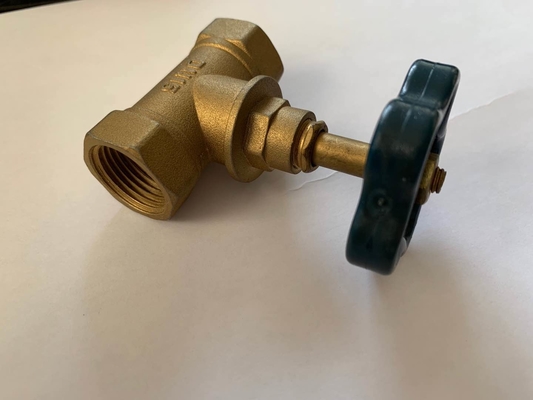 1/2» valvola d'arresto d'ottone di angolo di giro di X 3/8&quot; 1/4 DN20-NPT ha infilato