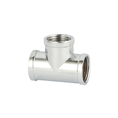 Raccordo a T degli accessori per tubi/connettore d'ottone d'ottone a 3/4 pollici inossidabili capezzolo/dell'incrocio