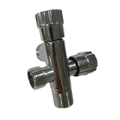 Valvola di angolo d'ottone di vendita calda dell'acqua fredda 1/2inch dei montaggi del bagno cromata