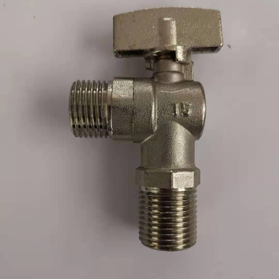 Valvola angolare in ottone bidirezionale Npt connessione a filo femminile
