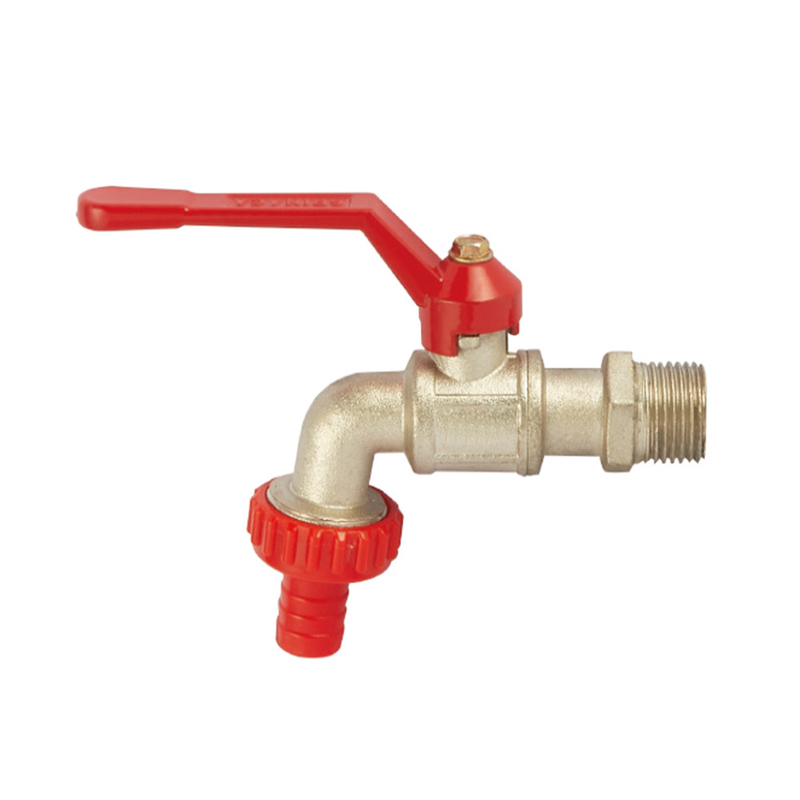 Valvola d'ottone a 3/4 pollici della valvola dell'OEM 1/2 con la maniglia di plastica 2 anni di garanzia