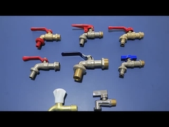 Maniglia di plastica di giardino di 1/2 del tubo flessibile della busbana francese del rubinetto d'ottone a 3/4 pollici del tubo flessibile